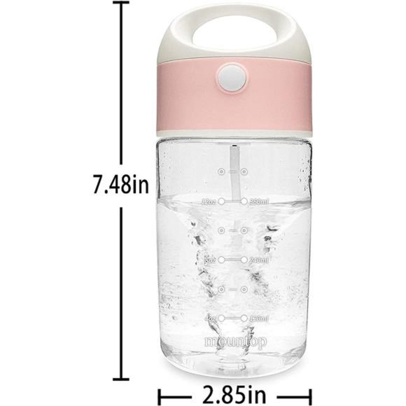 Electric Protein Shaker Bottle, BPA-free & Leak-Proof Mixer Bottles, 15oz - Picture 2 of 6